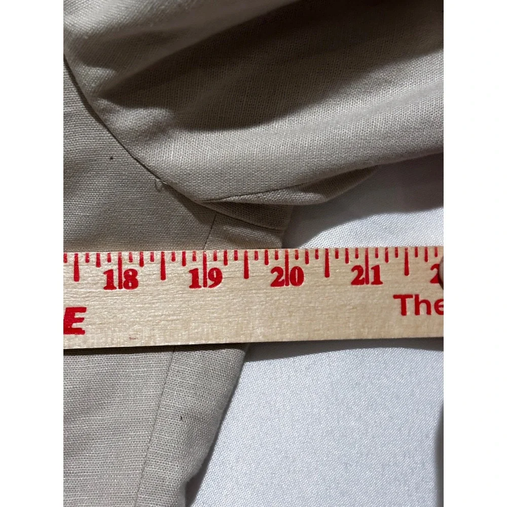 ASOS DESIGN Mens Linen Cotton Blend Slim Blazer jacket Beige 38 Long minimalist
